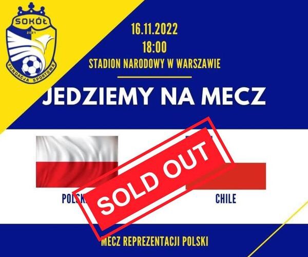 Jedziemy na mecz Polska vs. Chile