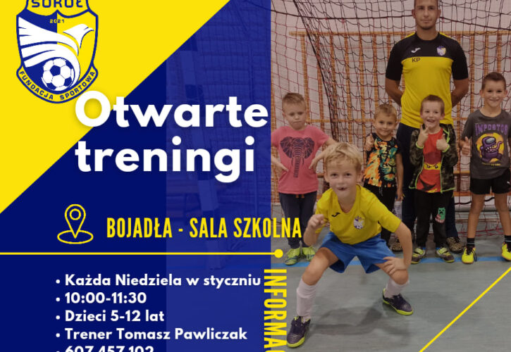 Treningi otwarte w Bojadłach